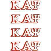 Virma Decal - Kappa Alpha Psi fraternity letters