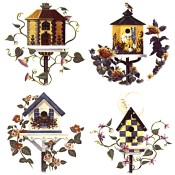 Virma decal 3044 - Four Birdhouses
