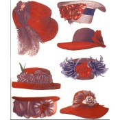 Virma decal 3432-Fancy Red Hats