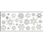Virma decal 3446-Snowflakes