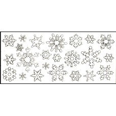 Virma 3446 Snowflakes Decal