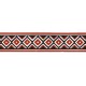 Virma decal 2310 - Red and Navy Blue Mosaic Border