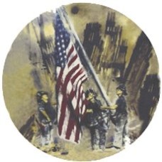 Virma AM02 9/11 flag raising Decal