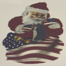 Virma AM04 Santa with American Flag Decal