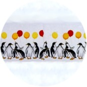 Virma decal 1530-Penguins and Balloons Mug Wrap