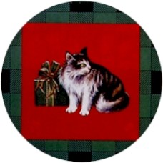 Virma 1696 Christmas Cats Decal