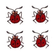 Virma decal 3340-Lady Bugs (Mini)