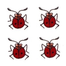 Virma 3340 Lady Bugs (Mini) Decal