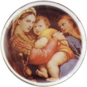 Virma decal 2108 - Madonna Della Seggiola, 1514 Raffaello