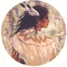 Virma 3084 American Indian (Woman) Decal