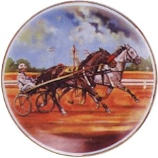 Virma 2266-C Polo/Race Horses Set (3 inch) Decal