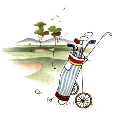 Virma 2394 Golf Design Decal