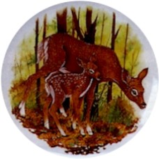 Virma 1366 Doe and Fawn 2 Decal