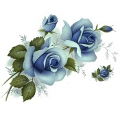 Zembillas decal 0157-2 - Sapphire Rose