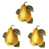 Zembillas decal 0852 - Pears