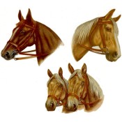 Zembillas decal 0426 - Brown Horses