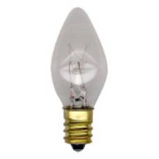 Clear Candelabra Bulb (4 watt)
