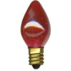 Blinking Candelabra Bulb - Red