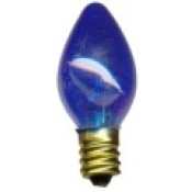 Blinking Candelabra Bulb - Blue