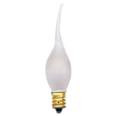 Silicone Dipped Flicker Flame 3 watt Bulb