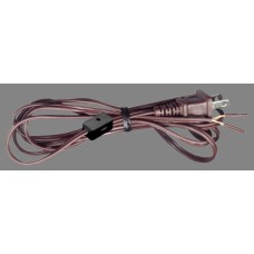 8' Brown Cord with Switch