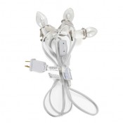 3-Light Clip Cord with Switch