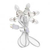 5-Light Clip Cord with Switch