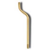 Brass Plated Bent Pipe - 15"