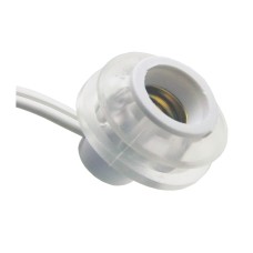 12" Rubber Stopper Pigtail Cord