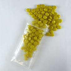 Yellow Glass Pebbles