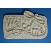 Ceramic Fusion Welcome Sign