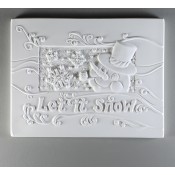 Glass Texture Tile - Frosty the Snowman