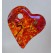 Holey Pendant glass mold - Heart