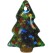 Holey Pendant glass mold - Christmas Tree