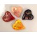 Holey Pendant Glass Jewelry Mold - 4 Hearts