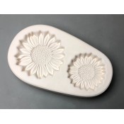 Two Small Sunflowers mold