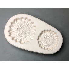 LF243 Two Small Sunflowers Glass Mold