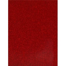 Red plain glitter sheet