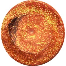 Bright Orange vibrant brush-on glitter