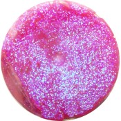 Fuchsia vibrant brush-on glitter