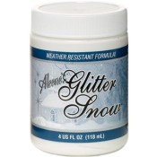 Aleene's Non-Fired Glitter Snow (4 oz.)