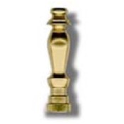 Solid brass finials 1-3/4" height