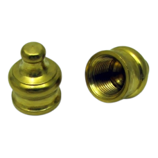 Solid Brass Knob (Finial) - 11/16" H