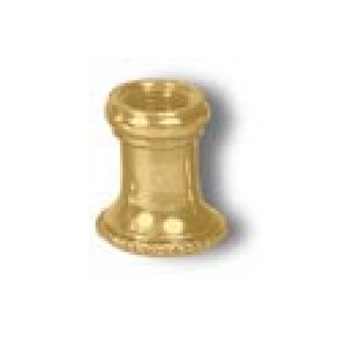 Solid brass spacer 7/8 height - tapped
