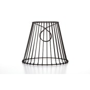Clip-on Lamp Shade - Black Wire