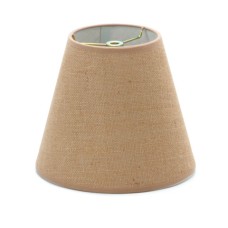 Burlap Lamp Shade