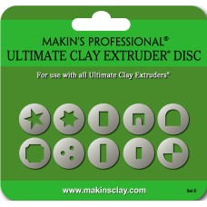 Ultimate Clay Extruder Discs - Set D