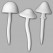 Mayco CD-602 3 Small Mushroom Garden Stakes (Set, 2 Molds)