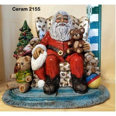 Ceramichrome 2155 Santa In Chair Mold