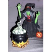 Witch and Cauldron mold